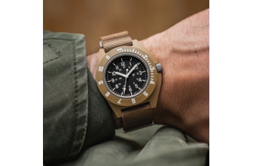Image of Marathon Pilots Navigator Wristwatch w/Tritium, Desert Tan, WW194001DT-0001