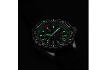Image of Marathon Search and Rescue Divers Automatic Wristwatch, GSAR, Black, NSN 6645-21-558-0133, WW194006SS-0030
