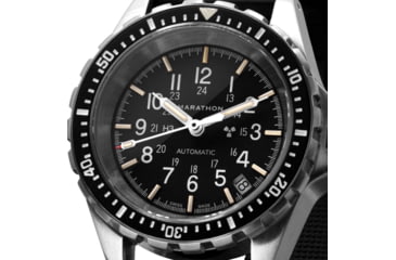 Image of Marathon Search and Rescue Medium Divers Automatic Wristwatch, Black, WW194026SS-0130