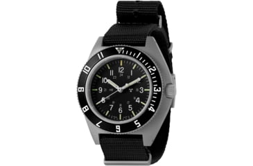 Image of Marathon Steel Navigator, Black DEFSTAN Strap 11in, Black, 41mm, WW194001SS-0802