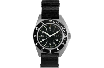 Image of Marathon Steel Navigator, Black DEFSTAN Strap 11in, Black, 41mm, WW194001SS-0802
