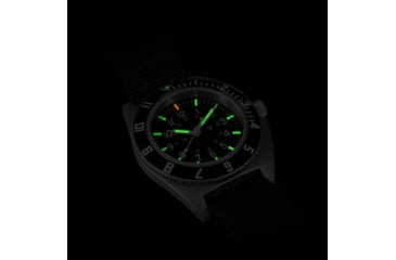 Image of Marathon Steel Navigator, Black Nylon Ballistic Strap 12in, Black, 41mm, WW194001SS-0803