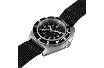 Image of Marathon Steel Navigator, Black Nylon Ballistic Strap 12in, Black, 41mm, WW194001SS-0803