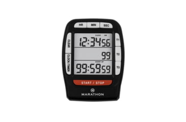 Image of Marathon Triple Timer w/Clock Function, White, TI030007