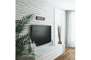 Image of Marathon Ultrawide Clock w/ Atomic Accuracy, Black, CL030079-BK-00-NA