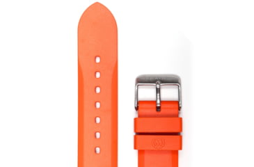 Image of Marathon Vulcanized Rubber Dive Watch Strap, 20mm, Orange, WS-RB-ORSS-20