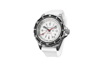 Image of Marathon Vulcanized Rubber Dive Watch Strap, 20mm, White, WS-RB-WHSS-20