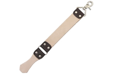 Image of Marbles Small Razor Strop, 15.75in, Leather, Double-Sided Leather, One 8.5in And 4.5in, SS Swivel Hook, MR542
