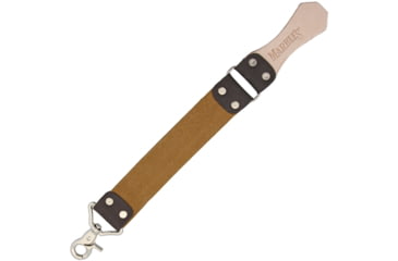 Image of Marbles Small Razor Strop, 15.75in, Leather, Double-Sided Leather, One 8.5in And 4.5in, SS Swivel Hook, MR542