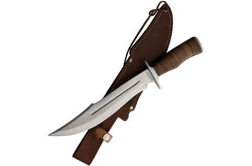 Image of Marbles Stacked Leather Bowie