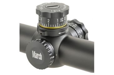 Image of 10-60 x 52mm Tactical Knob Rifle Scope, Di-Plex, Black
