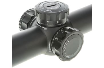 Image of March Scopes 3-24 x 52mm FFP Tactical Knob Illuminated Rifle Scope, FML-T1, Black MAR1073