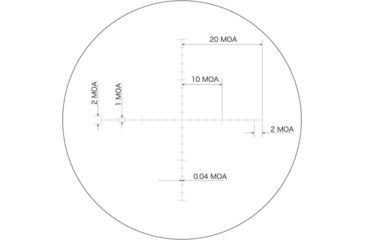 Image of March Scopes 5-50 x 56mm Tactical Knob 34mm Tube Rifle Scope, MTR-1, Black MAR1027