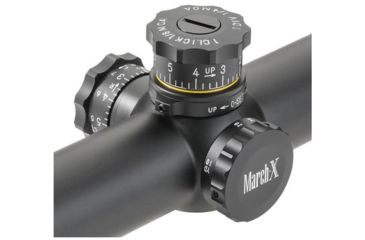 Image of March Scopes 5-50 x 56mm Tactical Knob 34mm Tube Rifle Scope, MTR-1, Black MAR1027