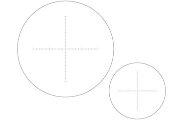 Image of March Scopes 5-50 x 56mm Tactical Knob Illuminated 34mm Tube Rifle Scope MTR-1, Black MAR1029