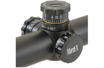 Image of March Scopes 5-50 x 56mm Tactical Knob Rifle Scope, 3/32 MOA DOT, Black MAR1068
