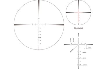 Image of March Scopes 5X-40X56, Tactical Turret Rifle Scope, Fma-1 Reticle, With Illumination, Black, NSN None, D40V56FIMA4-FMA-1