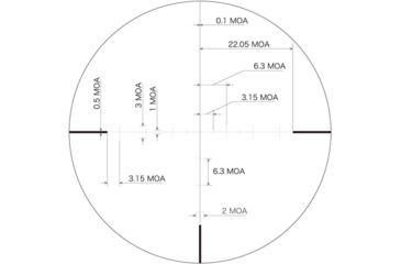 Image of March Scopes High Master 10-60x56mm Tactical Knob Rifle Scope, Illuminated MTR-FT, Black, MAR1093