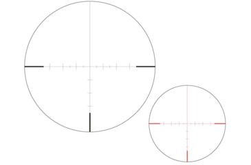 Image of March Scopes High Master 10-60x56mm Tactical Knob Rifle Scope, Illuminated MTR-FT, Black, MAR1093
