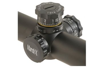 Image of March Scopes High Master 10-60x56mm Tactical Knob Rifle Scope MTR-5, Black MAR1095
