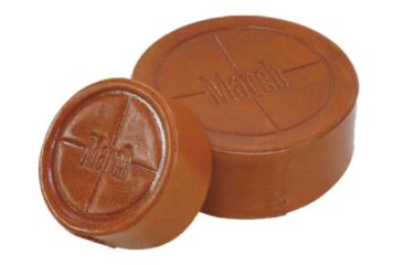 Image of March Scopes Leather Caps For Rifle Scopes, 24mm Objective, Brown, LC-24