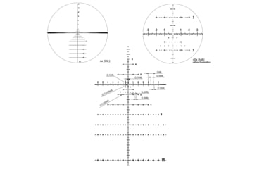 Image of March Scopes 6X-60X56mm Tactical Turret Rifle Scope, FML-MT Reticle, Black, D60V56GFML10 FML-MT