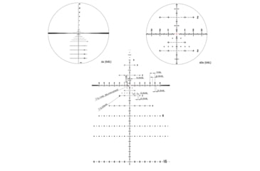 Image of March Scopes 6X-60X56mm Tactical Turret Rifle Scope, FML-MT Reticle,With 6-level Illumination, Black, D60V56GFIML10 FML-MT