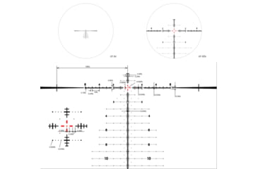 Image of March Scopes 6X-60X56mm Tactical Turret Rifle Scope, FML-TR1 Reticle, Black, D60V56GFML10 FML-TR1