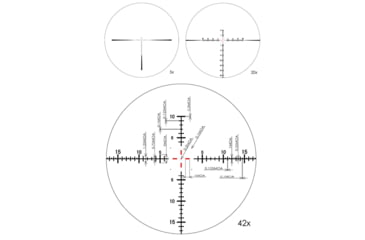 Image of March Scopes High Master Wide March-FX Angle 5X-42X56, Lockable Tactical Turrets, FMA-3 Reticle, With 6-level Illumination, FFP, MOA, Black, D42HV56WFIMAX-G2FMA-3Ret