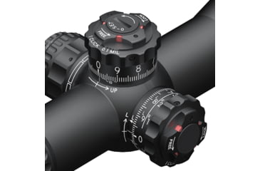 Image of March Scopes Lockable Tactical Turrets 1.5-15x42mm Riflescope, 34mm Tube, Dual FFP+SFP, DR-TR2B Reticle, Black, DE0524