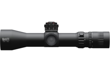 Image of March Scopes Lockable Tactical Turrets 1.5-15x42mm Riflescope, 34mm Tube, Dual FFP+SFP, DR-TR2B Reticle, Black, DE0524