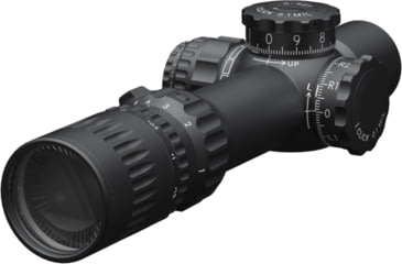 Image of March Scopes March-F Tactical 1-10x24mm LPVO 30mm Tube Rifle Scope w/Custom Unimount, First Focal Plane, DR-TR1FB Reticle, Black, D10SV24FDIML-P-DR-TR1FB