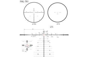 Image of March Scopes March-FX High Master Wide Angle 5-42x56mm 34mm Tube Rifle Scope, First Focal Plane, FML-TR1 Reticle, Black, D42HV56WFML-G2-FML-TR1