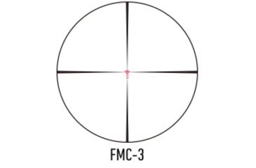 Image of March Scopes Normal Turret 1-10x24mm Shorty Rifle Scope, 30mm Tube, First Focal Plane, FMC-3 Reticle, Black, DE0491