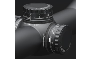 Image of March Scopes Normal Turret 2.5-25x42mm, 30mm Tube, Second Focal Plane, FD-1 Reticle, MIL, Black, D25V42IMLFD-1 Reticle
