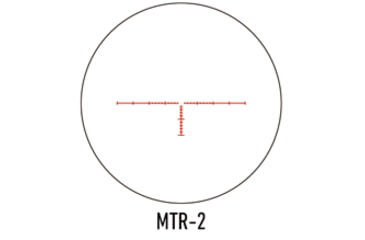 Image of March Scopes Normal Turret 2.5-25x52mm, 30mm Tube, Second Focal Plane, MTR-2 Reticle, MOA, Black, D25V52IMTR-2 Reticle