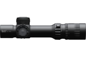 Image of March Scopes Normal Turret 1-10x24mm Shorty Rifle Scope, 30mm Tube, First Focal Plane, DR-TR1 Reticle, Black, DE0350