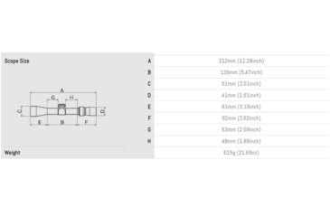 Image of March Scopes Normal Turrets 3-24x42mm Rifle Scope, 30mm Tube, First Focal Plane, FML Reticle, MIL, Black, D24V42FIMLNFML Reticle