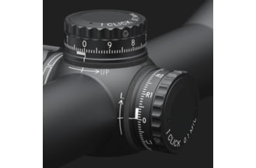 Image of March Scopes Normal Turrets 3-24x42mm Rifle Scope, 30mm Tube, First Focal Plane, FML Reticle, MIL, Black, D24V42FIMLNFML Reticle