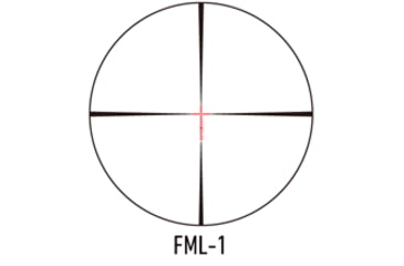 Image of March Scopes Normal Turrets 3-24x42mm Rifle Scope, 30mm Tube, First Focal Plane, FML-1 Reticle, MIL, Black, D24V42FIMLNFML-1 Reticle