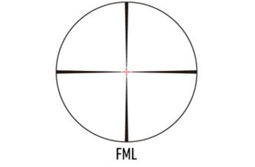 Image of March Scopes Normal Turrets 3-24x42mm Rifle Scope, 30mm Tube, First Focal Plane, FML Reticle, MIL, Black, D24V42FIMLNFML Reticle