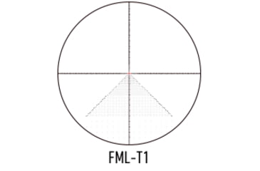 Image of March Scopes Normal Turrets 3-24x42mm Rifle Scope, 30mm Tube, First Focal Plane, FML-T1 Reticle, MIL, Black, D24V42FIMLNFML-T1 Reticle