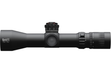 Image of March Scopes Rifle Scope, 1.5X-15X42mm, FFP, DR-TR2 Reticle, w/ 6-level Illumination, Black, D15V4