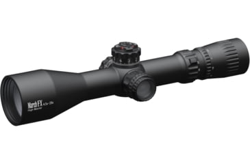 Image of March Scopes Rifle Scope, 4.5-28x52mm, FFP, FML-LDK Reticle, Shuriken Lock Turrets, Black, D281