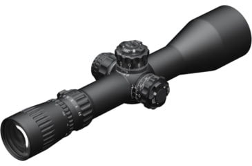 Image of March Scopes Rifle Scope, 4.5-28x52mm, FFP, FML-LDK Reticle, Shuriken Lock Turrets, Black, D281