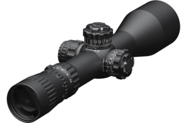 Image of March Scopes Rifle Scope, 4.5-28x52mm, FFP, FML-3 Reticle, With 6-level Illumination, Shuriken Lock Turrets, Black, D28H