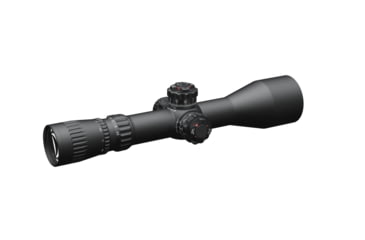Image of March Scopes Tactical Turret Rifle Scope, 4.5-28x52mm, FFP, FML-PDKI Reticle, w/ 6-level Illumination, Shuriken Lock Turrets, Black, D28HV52WFIMLX PDKI Reticle