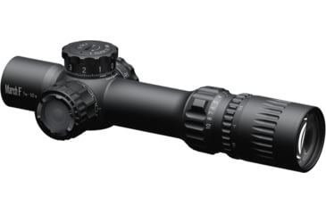 Image of March Scopes Tactical Turret Rifle Scope, 1-10x24mm, 30mm tube, DR-TR1 Reticle, w/6-level Illumination,, Black, NSN None, D10SV24FIML DR-TR1 Reticle