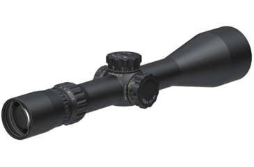 Image of March Scopes Tactical Turret Rifle Scope, 3-24x52mm, 30mm tube, FML-TR1H Reticle, Black, NSN None, D24V52FML FML-TR1H Reticle