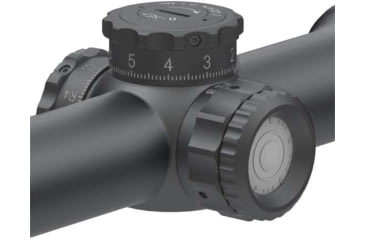 Image of March Scopes Tactical Turret Rifle Scope, 3-24x52mm, 30mm tube, FML-TR1H Reticle, Black, NSN None, D24V52FML FML-TR1H Reticle